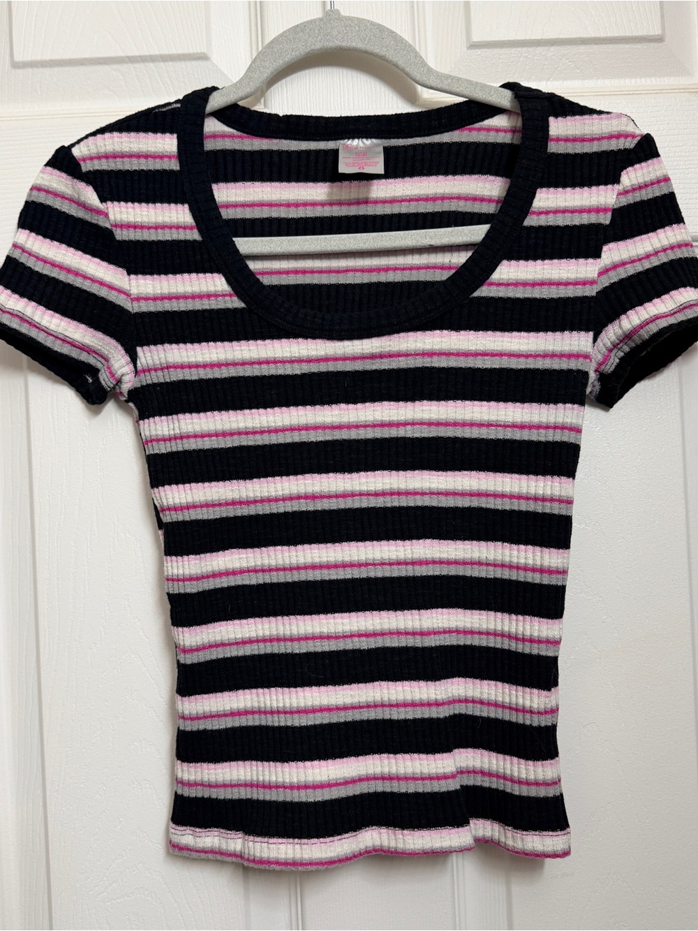 Striped Crop Top